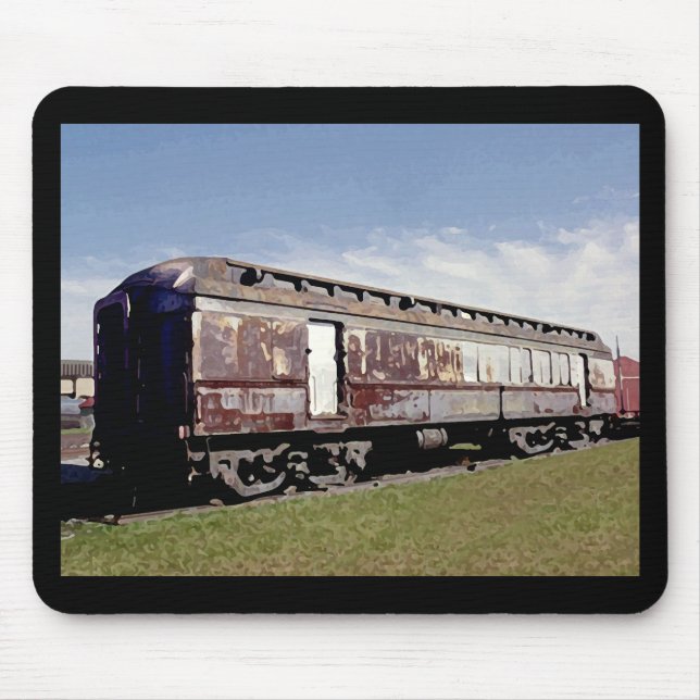 Still Plays With Trains Mouse Mat (Front)