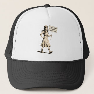 Still Protesting This Vintage Feminist Activist Trucker Hat