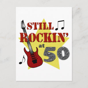 Still Rockin' At 50 Postcard