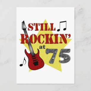 Still Rockin' At 75 Postcard