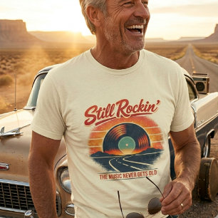 Still Rockin’ Vintage Rock – 50s Americana T-Shirt