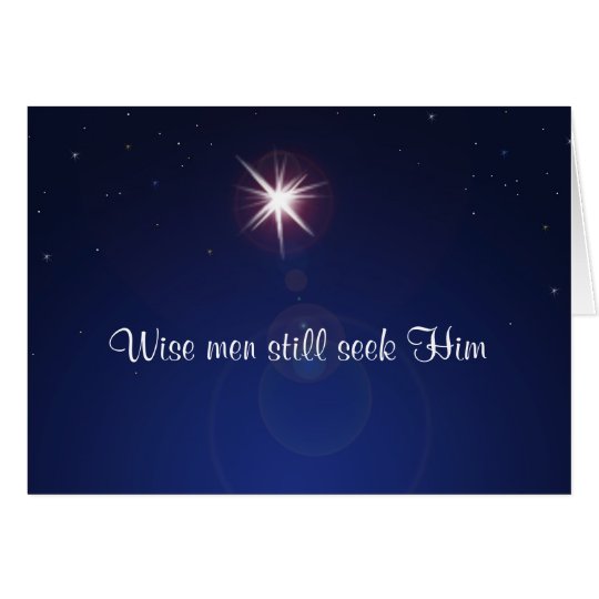 "Still Seeking" Christmas Card