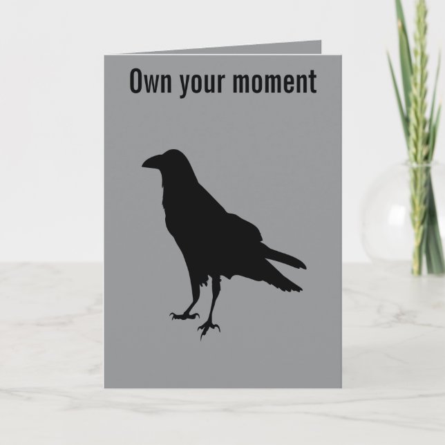Still Shadow Raven in Profile Card (Front)
