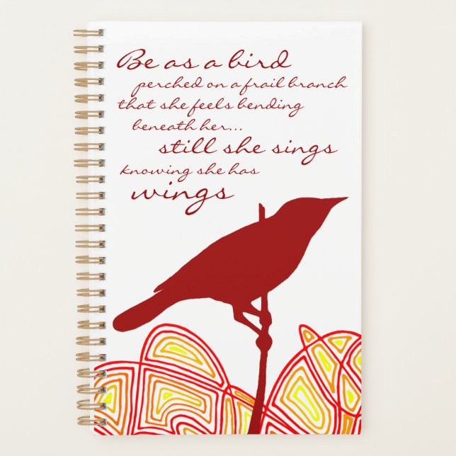 Still She Sings Planner (Front)