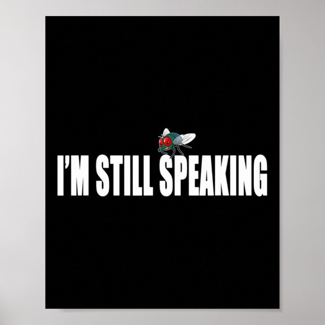 Still Speaking Harris Pence Fly Debate  Poster (Front)