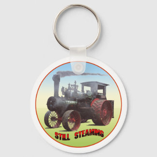 Still Steaming Traction Engine Key Ring