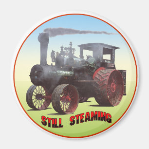 Still Steaming Traction Engine Magnet