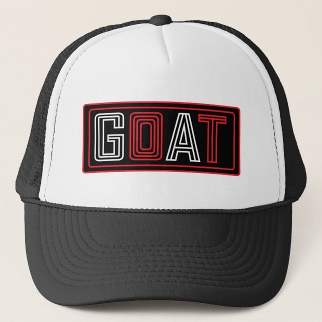 Still the GOAT of HipHop Trucker Hat (Front)