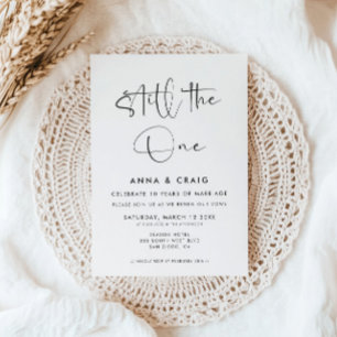 Still the One Wedding Vow Renewal Invitation