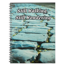 Still Walking Classic Notebook | Reflective Path