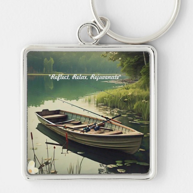 "Still Water Tranquillity" Key Ring (Front)