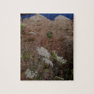 Still Water with Wildflower Shore Jigsaw Puzzle
