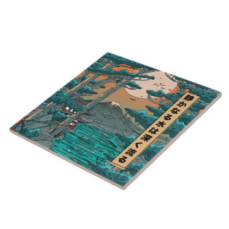 Still waters run deep. tile