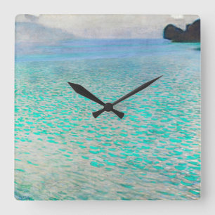 Still Waters Square Wall Clock