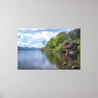 Still Waters: The Boathouse Cumbria Canvas Print