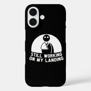 Still Working On My Landing, Arm Surgery Survivor iPhone 16 Case