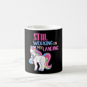 Still Working On My Landing Injury Broken Arm Cute Coffee Mug