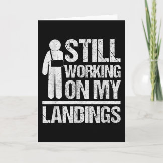 Still Working On My Landings Get Well Soon Broken Card