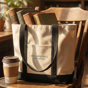 Still Writing Semicolon Mental Health Recovery Tote Bag