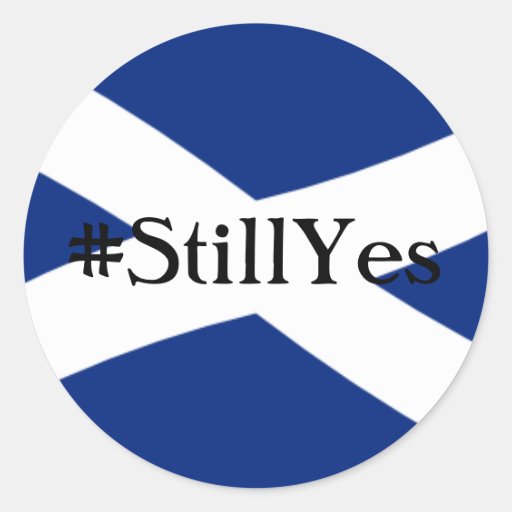 Image of Still Yes Classic Round Sticker