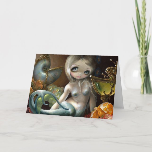 "Stilleven II:  Zeemeermin" Greeting Card (Front)