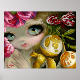 Stilleven III: Citroen ART PRINT pop still life