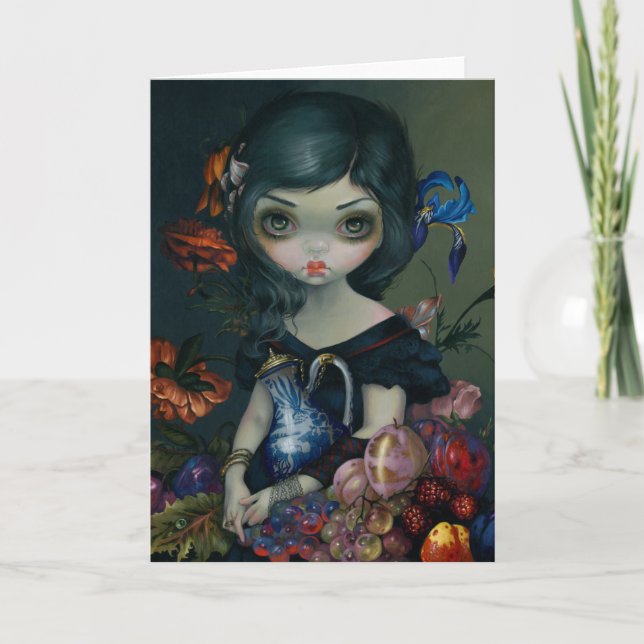 "Stilleven VI:  Het Portret" Greeting Card (Front)