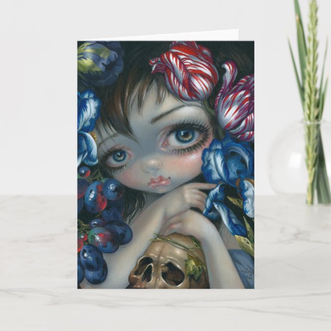 "Stilleven VII:  Bloesem" Greeting Card (Front)