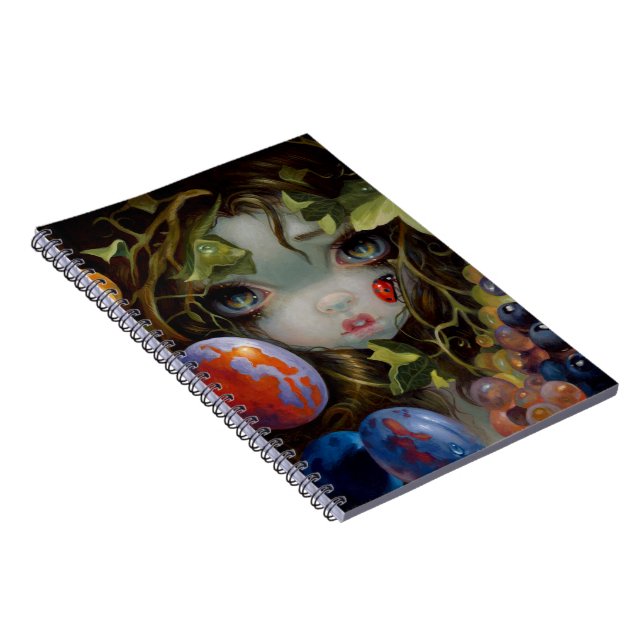 "Stilleven VIII: Lieveheersbeestje" Notebook (Right Side)