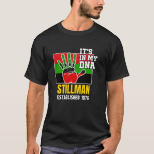 Stillman, SC, Red, Black and Green HBCU T-Shirt