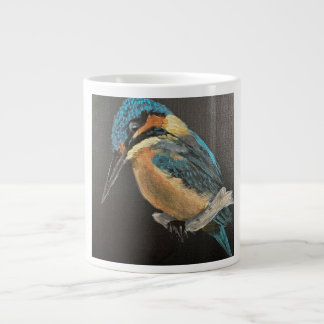 Stillness in Blue- Kingfisher Fine Art Mug