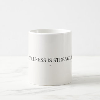 Stillness Is Strength Minimalist Mug
