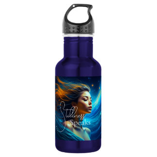 Stillness Speaks | Meditation Celestial Art 532 Ml Water Bottle