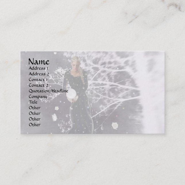 Stillness Within Business Card (Front)