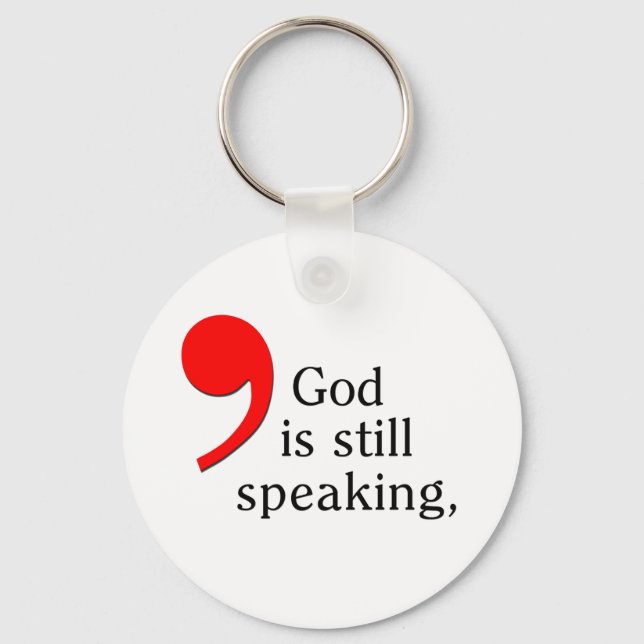 StillSpeaking Key Ring (Front)
