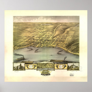 Stillwater, Minnesota (1870) Poster