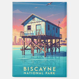 Stiltsville in Biscayne National Park Magnet