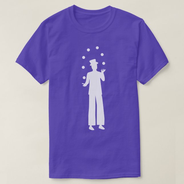 Stiltwalker juggling T-Shirt (Design Front)