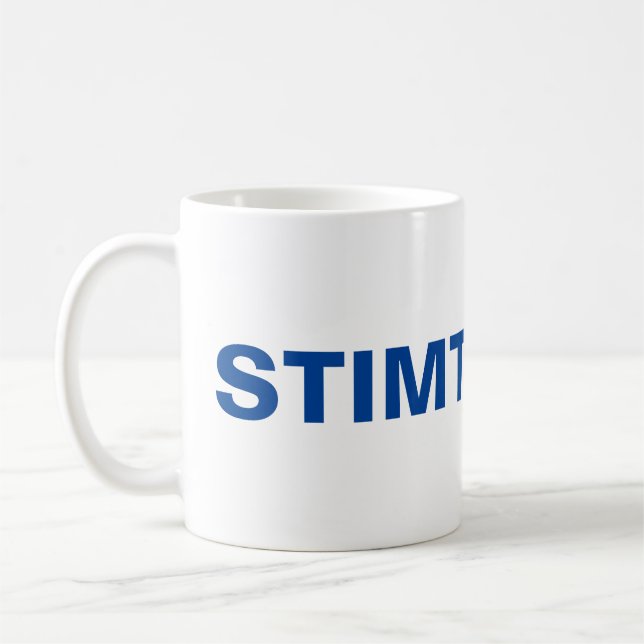 STIMTASTIC! Neurodiversity Stim Pride Coffee Mug (Left)