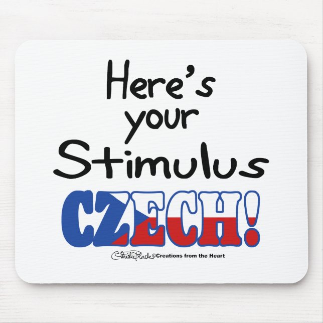 Stimulus Czech! Mouse Mat (Front)