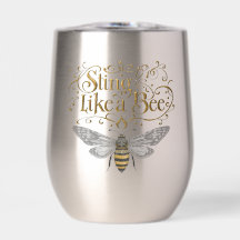 Sting Like A Bee Art Vintage Fairytale Girl Power