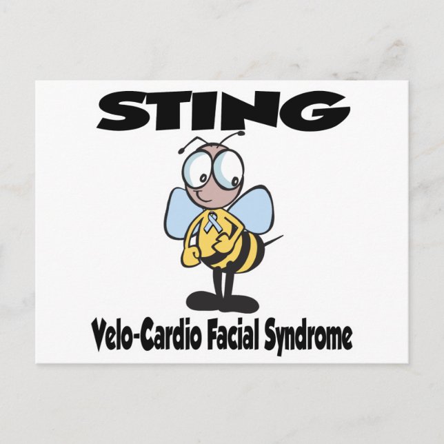 STING Velo-Cardio Facial Syndrome Postcard (Front)