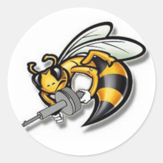 Stinger Squad Classic Round Sticker