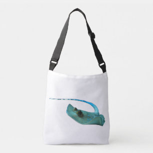 Stingray - Abstract Design - Cut out of a photo    Crossbody Bag