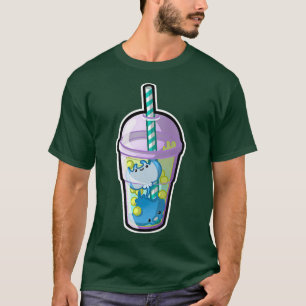 Stingray Bubble Tea Adorable Kawaii Animal Cute Bo T-Shirt