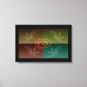 Stingray Canvas Print