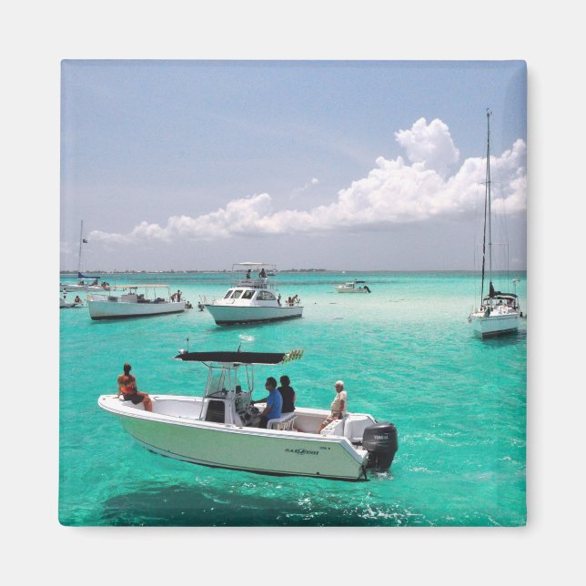 Stingray City Grand Cayman Islands Magnet (Front)