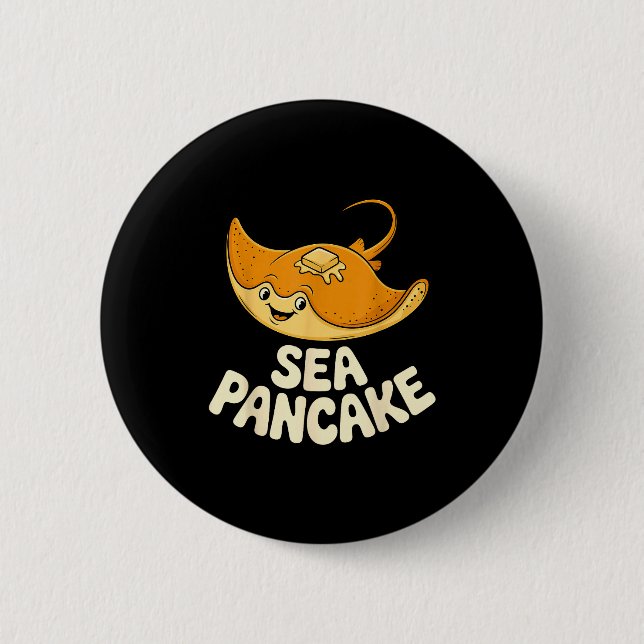 Stingray Design For Men Women Kids Fish Sting Ray  6 Cm Round Badge (Front)