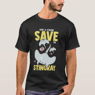 Stingray Fish Funny Marine Cute Animals T-Shirt
