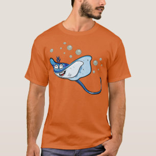 Stingray Illustration T-Shirt